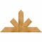 Ekena Millwork Saratoga Rough Sawn Timber Gable Bracket, Western Red Cedar, 48"W x 26"H x 2"D x 6"F, 13/12 Pitch GBW048X26X0206SAR00RWR - alternate 1